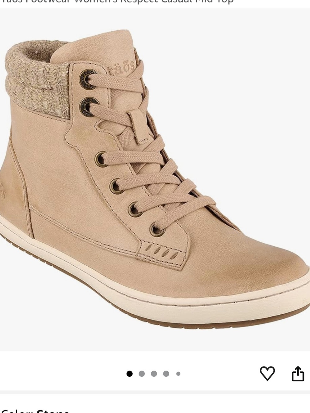 Taos Leather Sneaker Boot